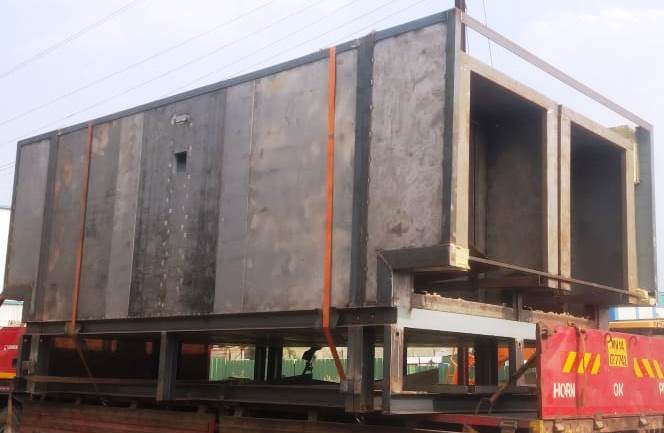Oven structure fabricated by Shree Ganesh Engineering