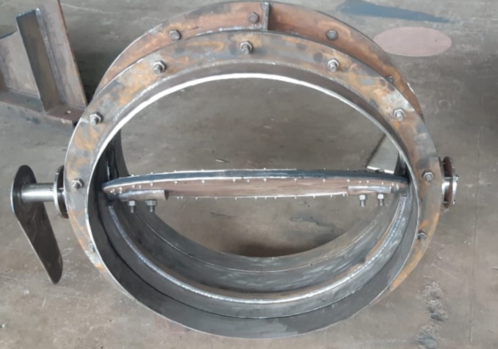 Industrial damper fabricated by Shree Ganesh Engineering