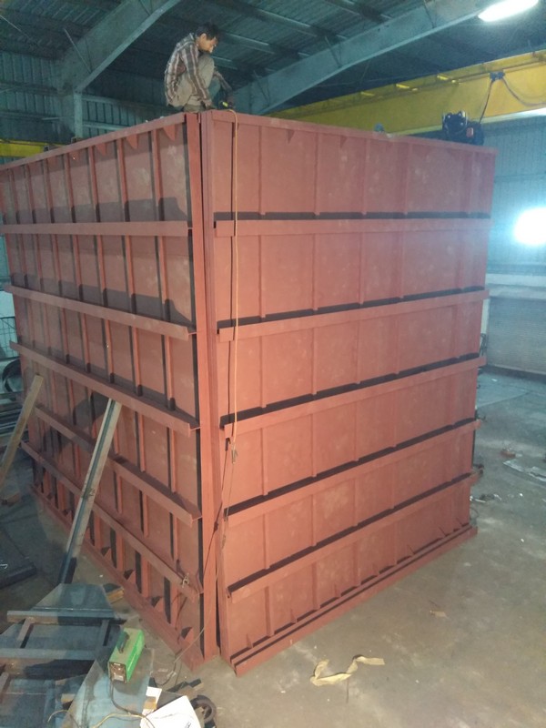 Heavy steel structure fabrication by Shree Ganesh Engineering