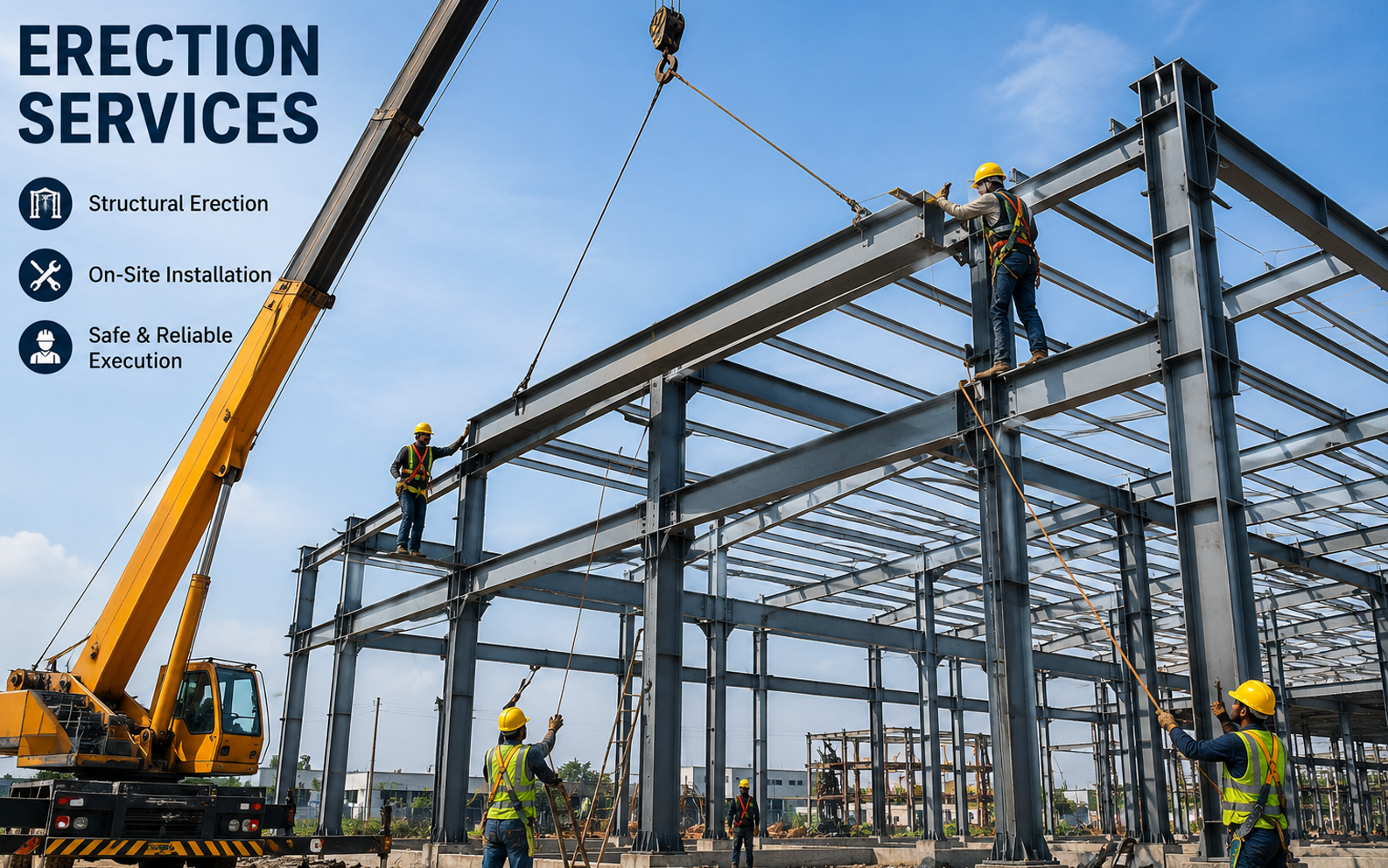 Industrial erection services