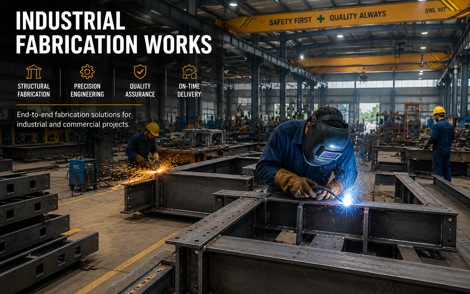 Industrial fabrication works